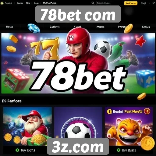 Variedade de jogos oferecidos pelo 78bet com